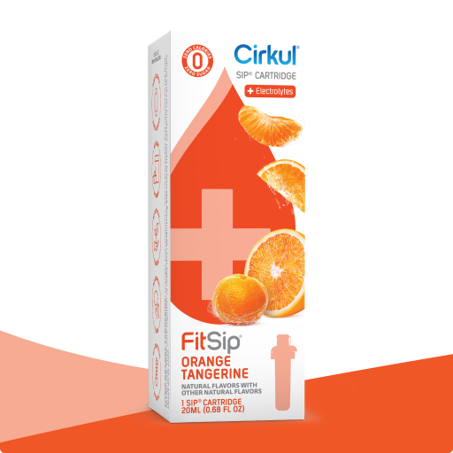 FitSip Orange Tangerine Wave 9-0172