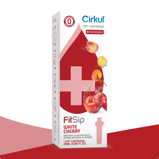 FitSip White Cherry Shift 9-0170